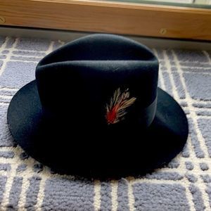 Gangster Wool Fedora Hat
